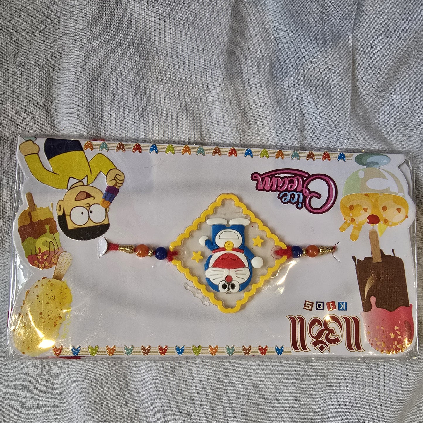 Doraemon Kids Rakhi – Fun Cartoon Rakhi for Boys