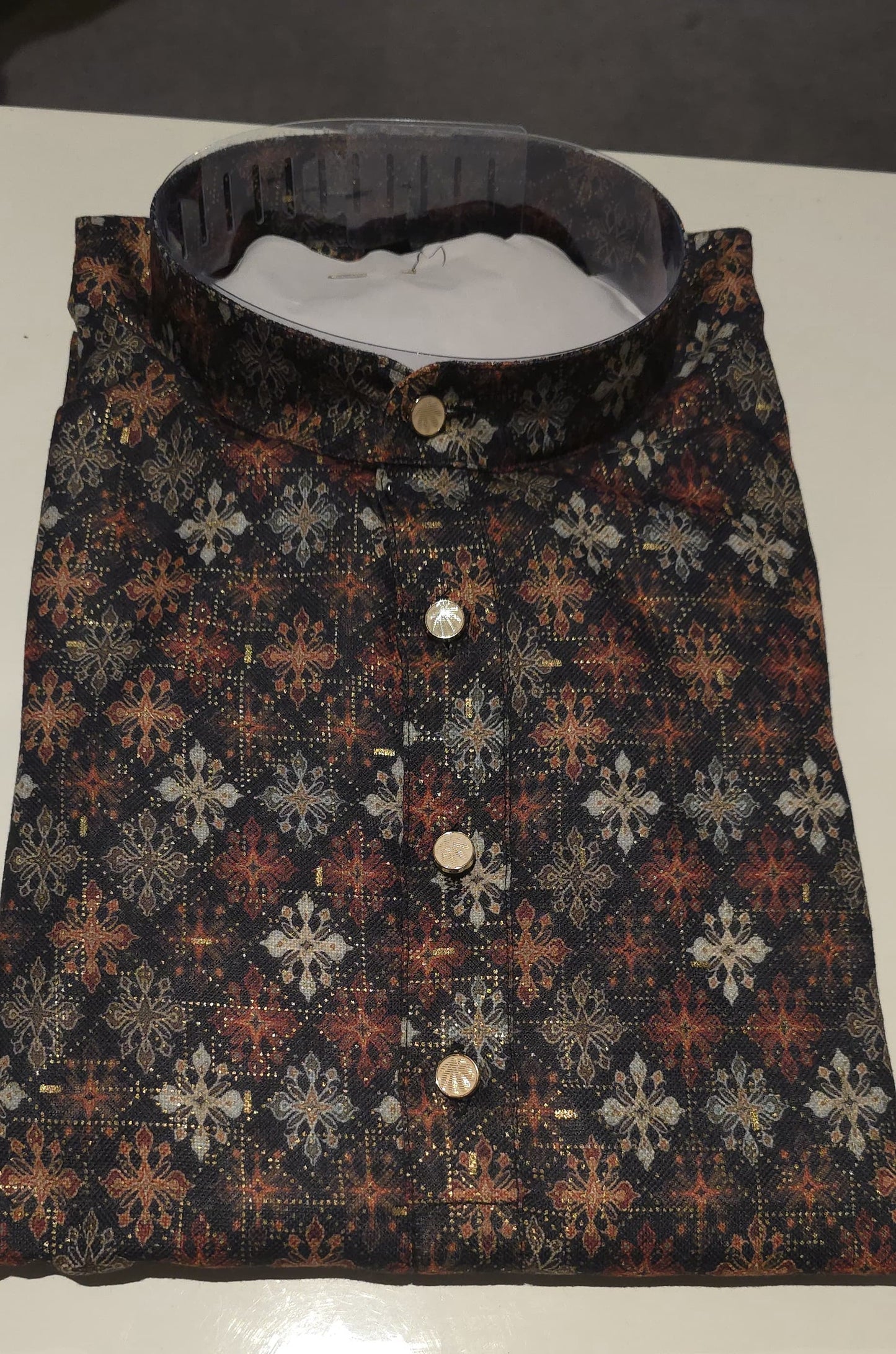 Men's Ethnic Kurta - Print