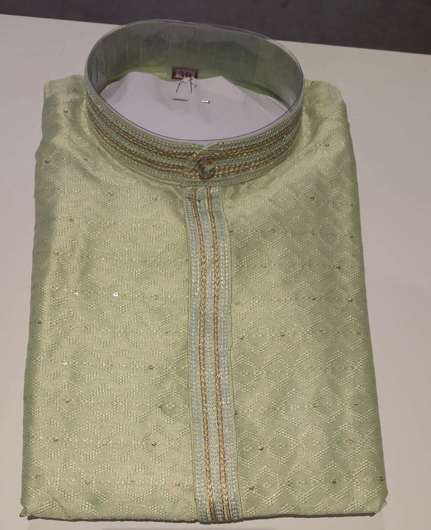 Mens Kurta - Light Green