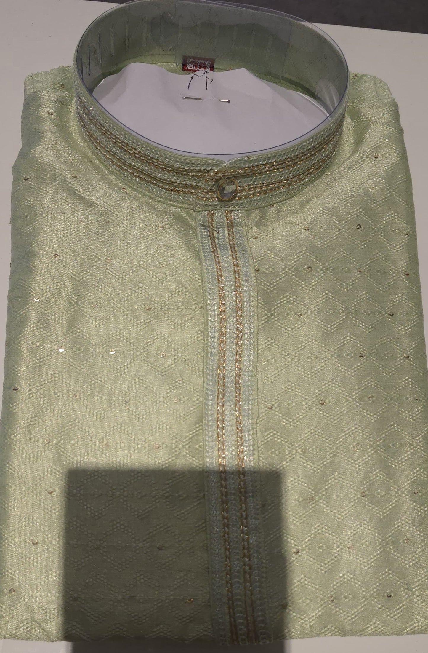 Mens Kurta - Light Green