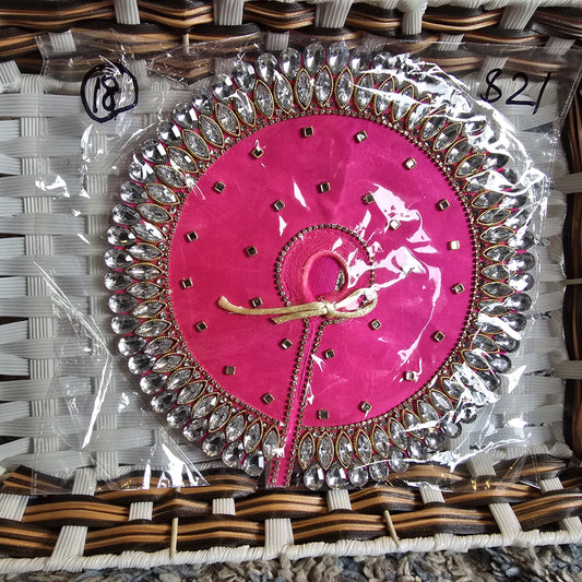 Laddu Gopal Dress (8 inches),  size 4 – Dark Pink- 18