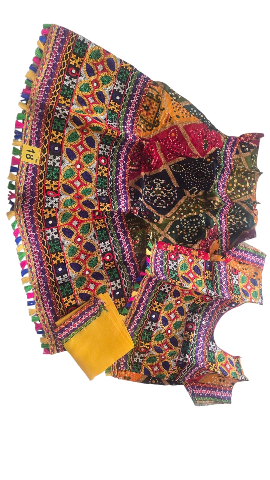 Multi color Lehnga choli with Embroidary