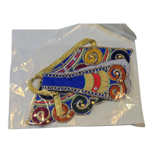 ZD13 - Durga ji lehnga chunri -Multicolour