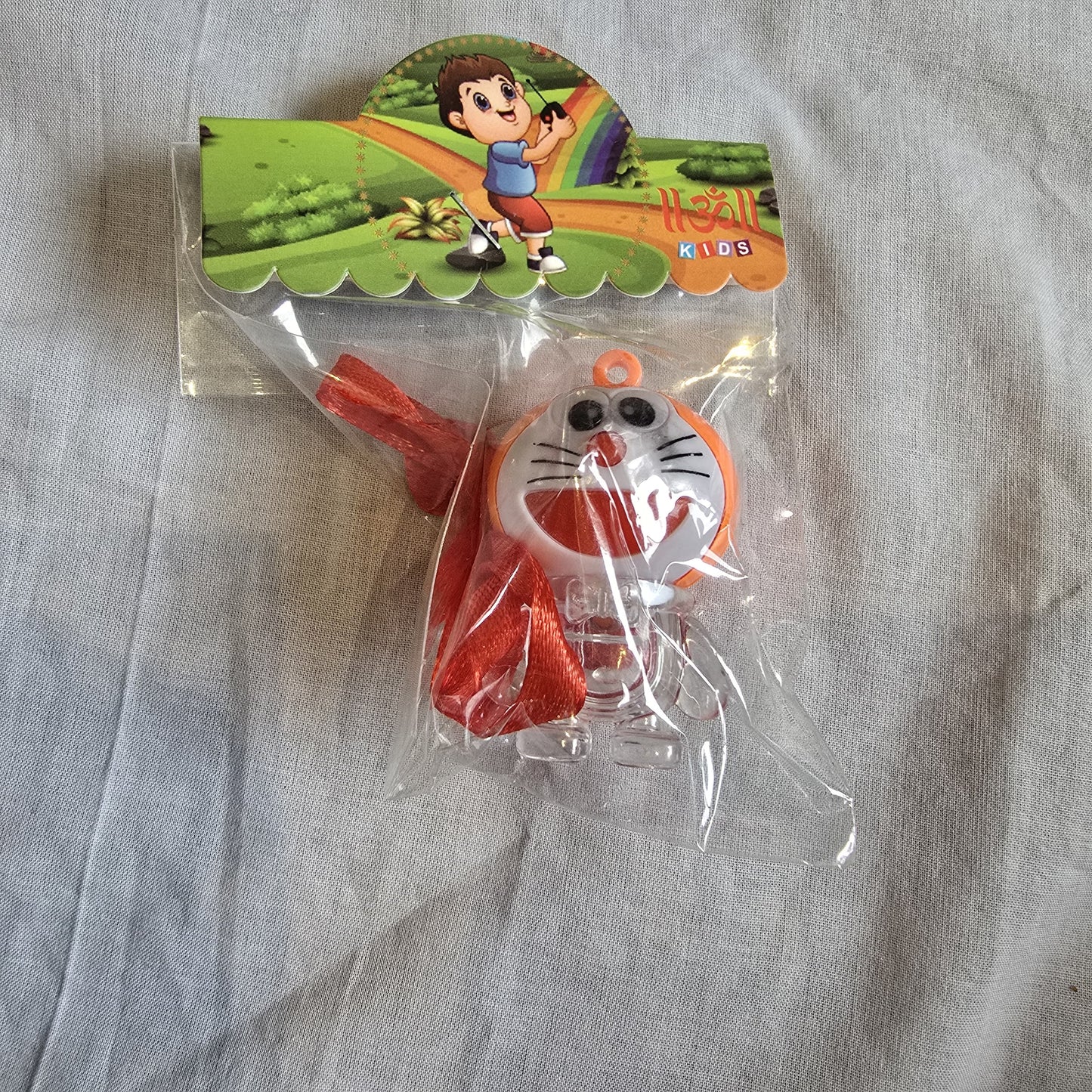 Doraemon Light-Up Rakhi for Babies – Soft & Safe for Little Wrists